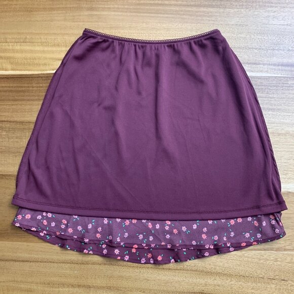 Wild Fable Womens Rosy Brown Floral Print Mini Skirt Size XXS - Picture 8 of 13